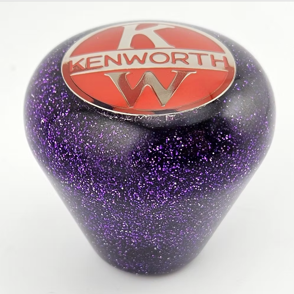 Purple Glitter Hanco Shifter with Kenworth Style