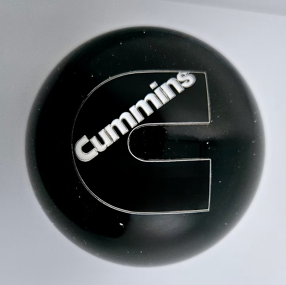 Black Glitter Cummins 'C' Ball Shifter
