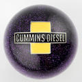 Purple Glitter Cummins Diesel Ball Shifter