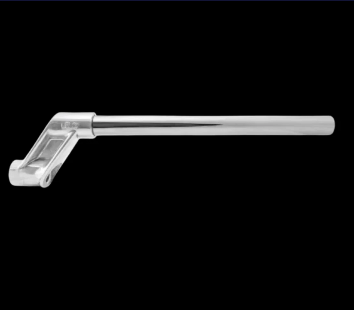 Lelox - Stainless Steel Offset Guard Pole – Polished Boss