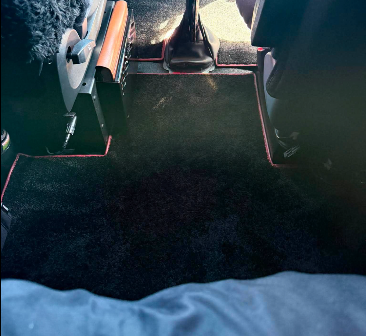 50" Bunk Black Carpet Mat