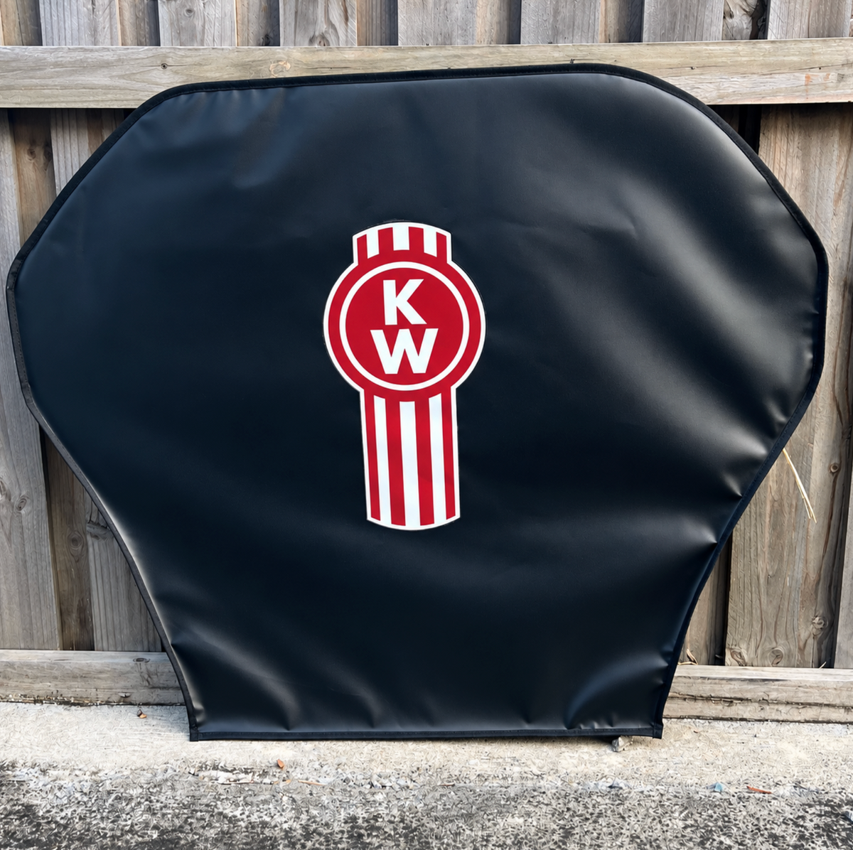 Black Vinyl Kenworth Turn Table Cover
