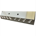 Stainless Steel Airline Box with Clear Lens & Red LED