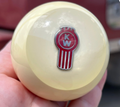 Solid Bone Kenworth Ball Shifter