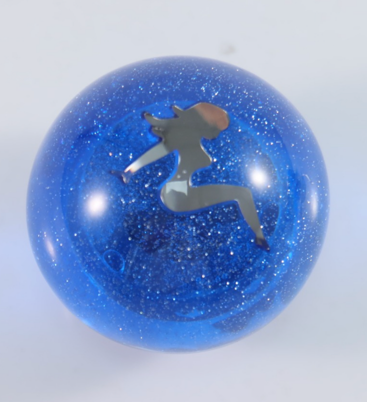 Glitter Blue Female Ball Shifter
