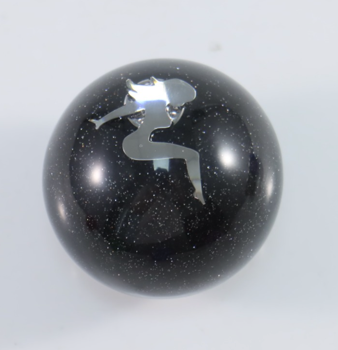 Glitter Black Female Ball Shifter
