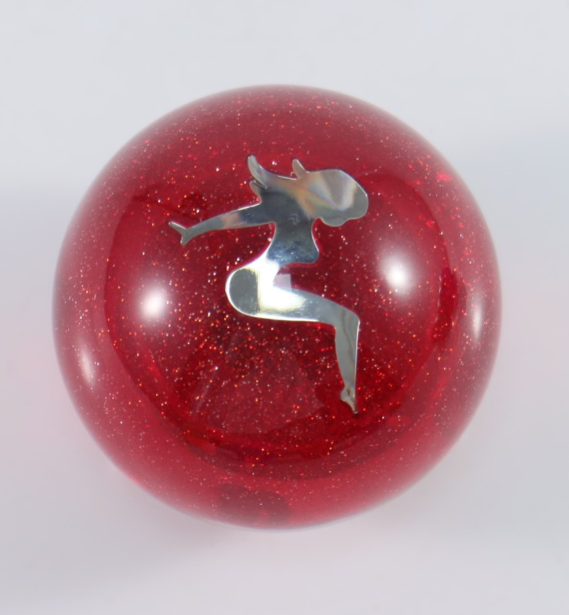 Glitter Red Female Ball Shifter