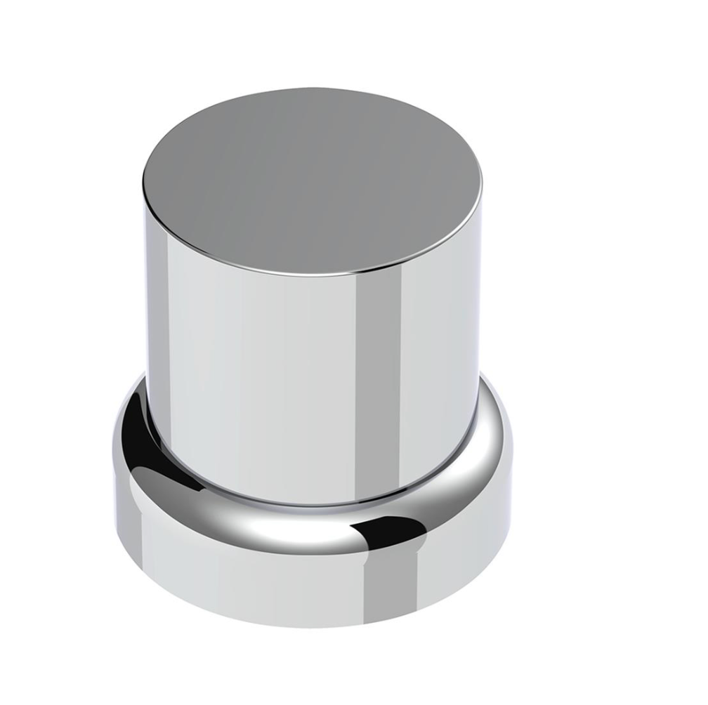33mm Chrome Nut Cover - 50mm Tall (10pk)