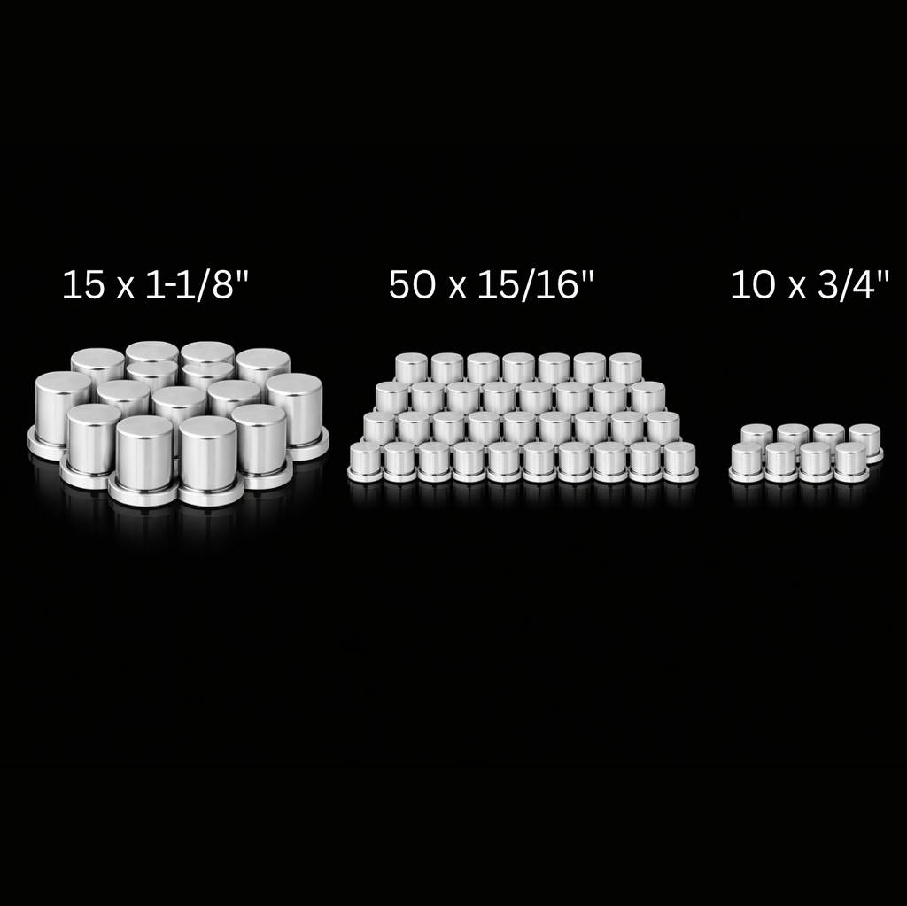 Chassis Kit Nut Covers