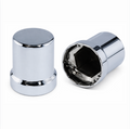 33mm Nut Covers for Steer / Drivers - Flat Top (10pk)