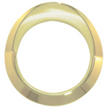 Kenworth Pyrometer Cover - Gold with Visor