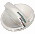 Kenworth Air Con Knob Cover - Chrome