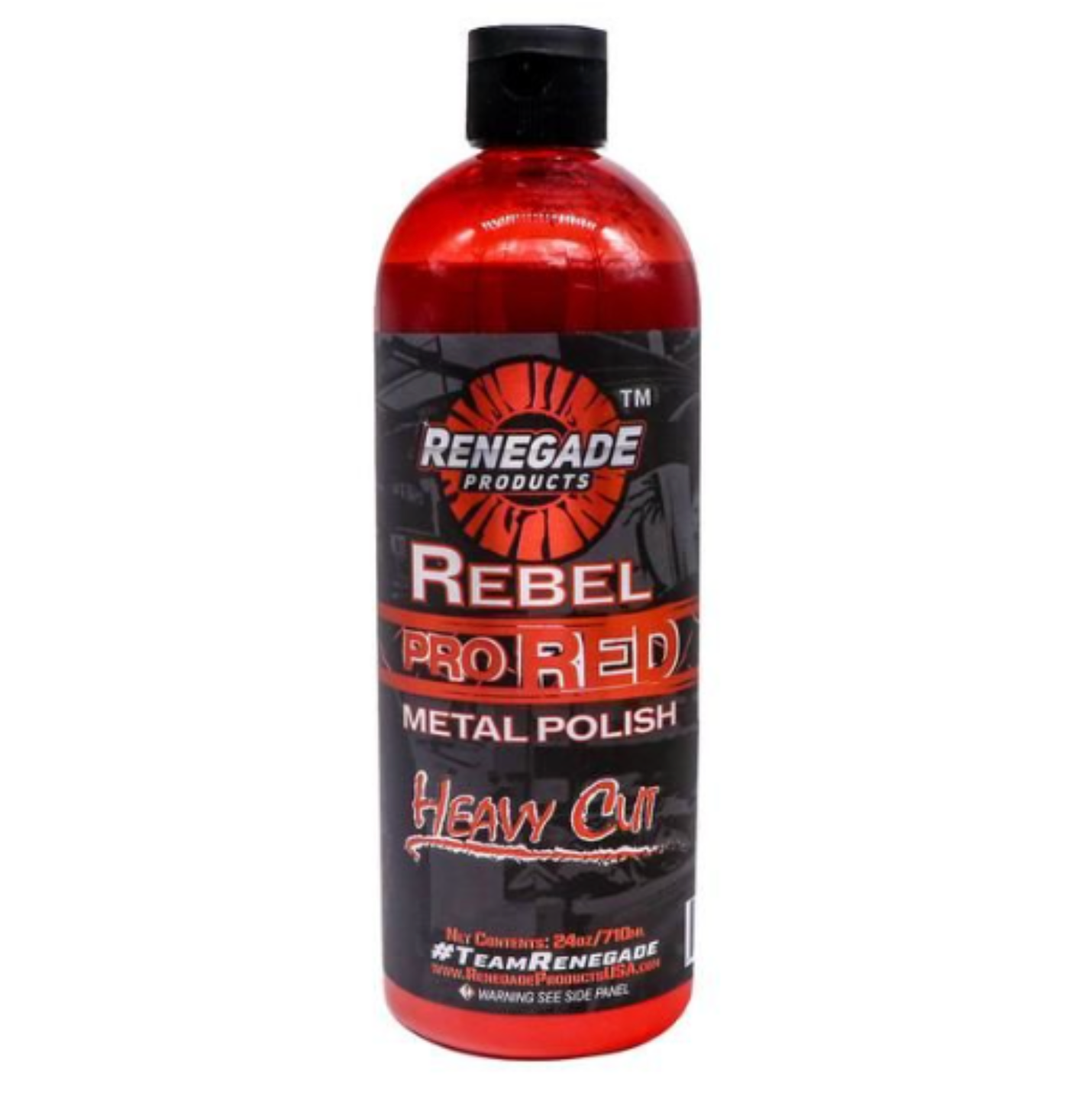 Renegade Rebel Pro Red Metal Polish - 710mL