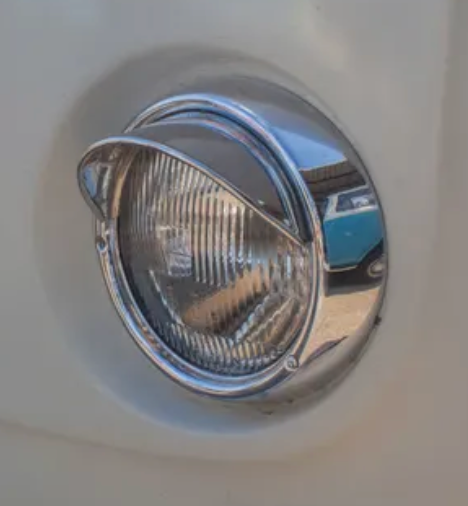 Drop Stainless Steel Headlight Visor (pair)
