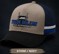 True Blue Hat - Stone / Navy