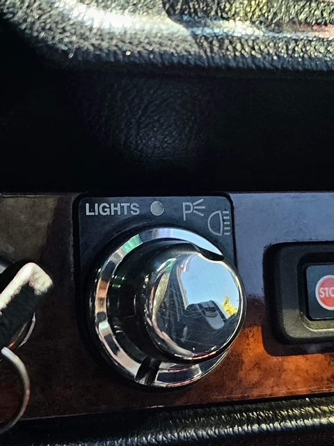 Alloy Headlight Switch